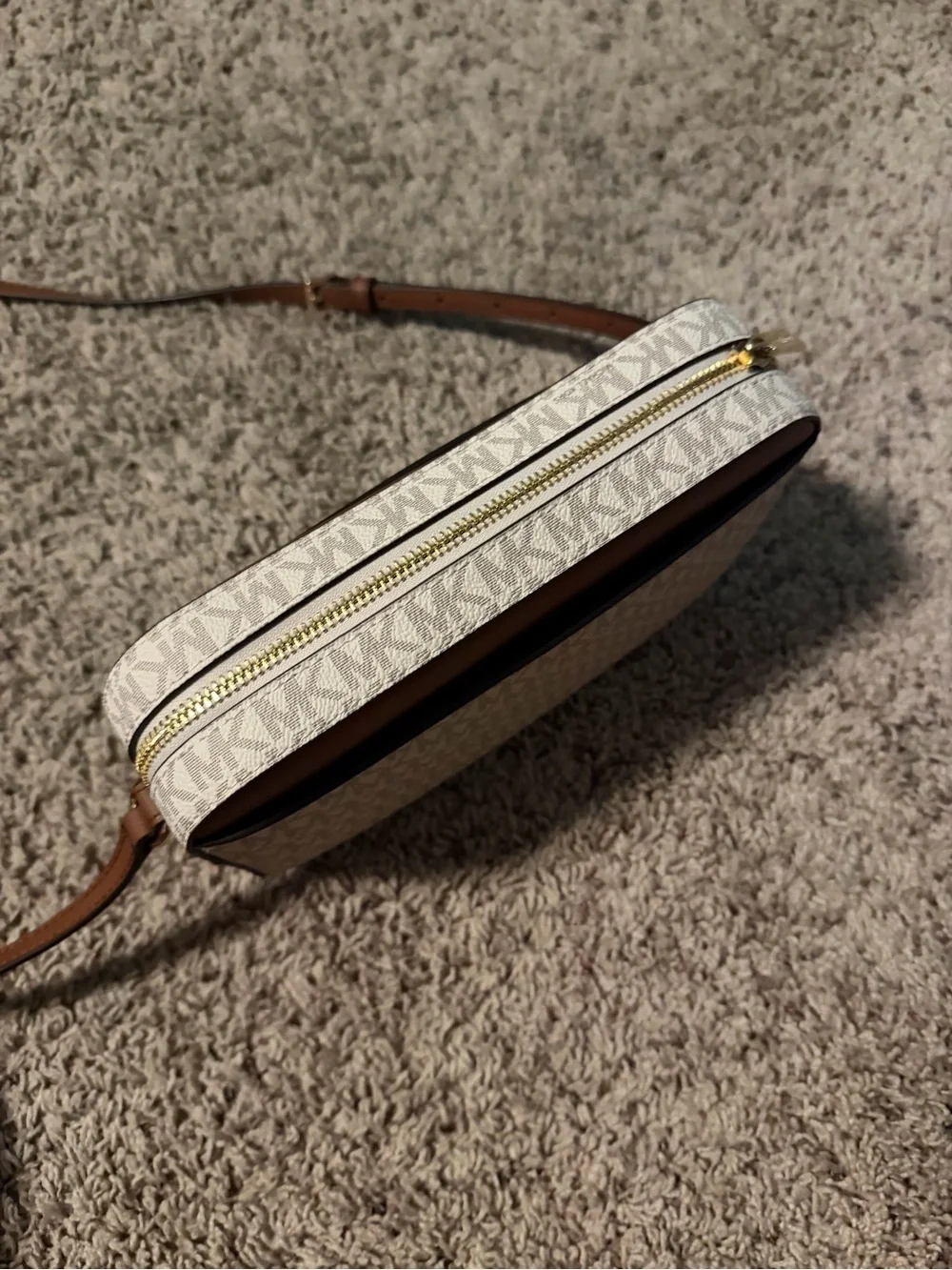 Michael Kors Jet Set Large Logo Crossbody Bag